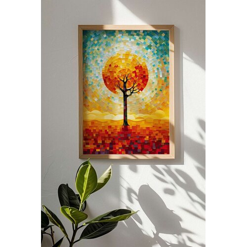 Wallity Uokvirena slika Mscartmdl14, 33x48 cm Cene