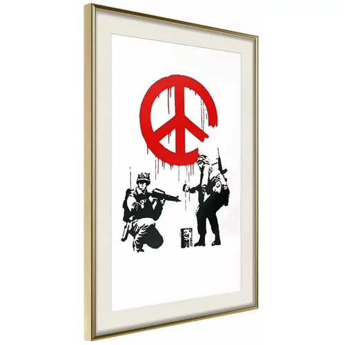  Poster - Banksy: CND Soldiers I 20x30