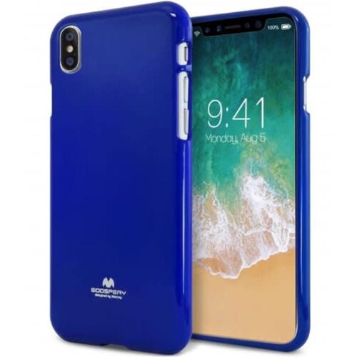  Gumijasti / gel etui Mercury Jelly Case za Apple iPhone XR (6.1") - modri Cene