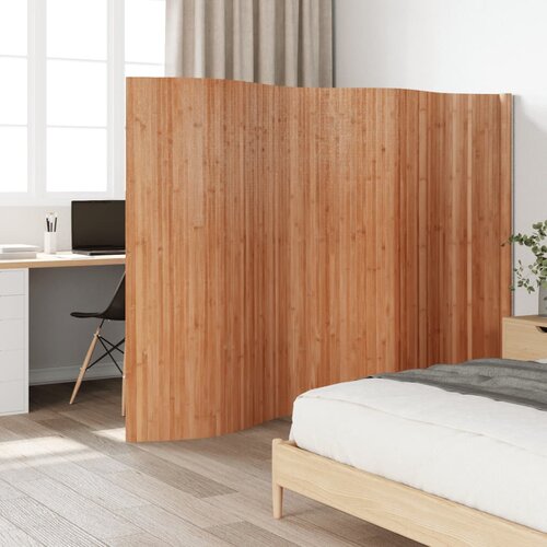 VidaXL Sobna pregrada prirodna 165 x 400 cm od bambusa Slike