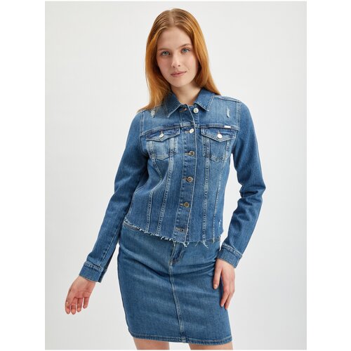 Orsay Blue Ladies Denim Jacket - Women Slike