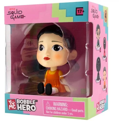 Flair Toys Squid Game Bobble Hero Young-Hee figura 7 cm Cene