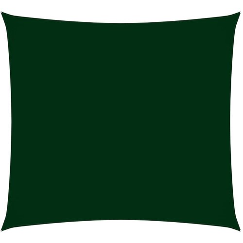 vidaXL Senčno jadro oksford blago kvadratno 4,5x4,5 m temno zeleno, (20965495) Cene