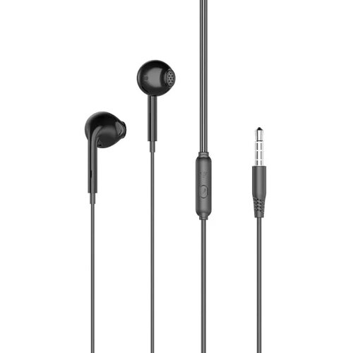 XO wired earphones EP28 jack 3,5mm black Cijene