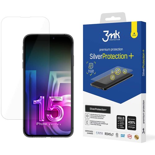 3mk SILVERPROTECTION+ ZA&amp;Scaron;ČITA OVITKA APPLE IPHONE 15, (21966311) Slike
