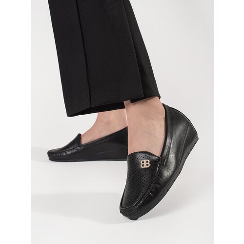 GOODIN Women's black shoes with a hidden wedge Cijene