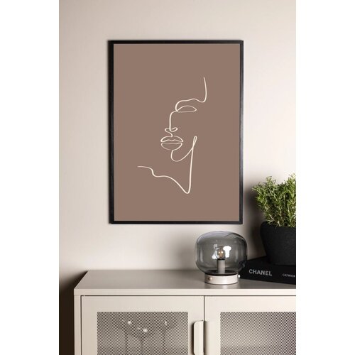 Venture Home poster Siluette 70 &amp;times; 100 cm, smeđi Slike