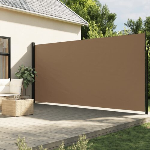  The Living Store Zložljiva stranska tenda taupe 200x600 cm - Zložljiva Stranska Tenda, (21495833) Cene