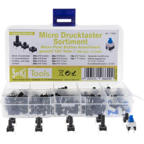 Seki Set mikroprekidača 50mA 12V Cijene