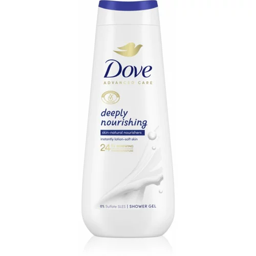 Dove Advanced Care Deeply Nourishing gel za prhanje 600 ml