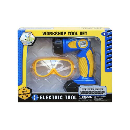Electric tool, igračka, električna lampa sa svetlom, set ( 870205 ) Slike
