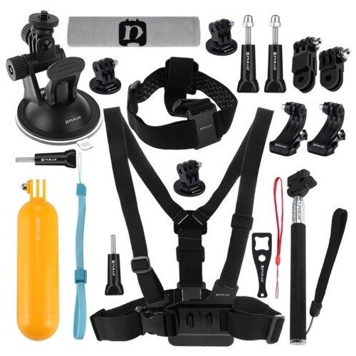 PULUZ dodatki ultimate combo kits za &amp;scaron;portne kamere PKT18 20 v 1, (20628220) Slike
