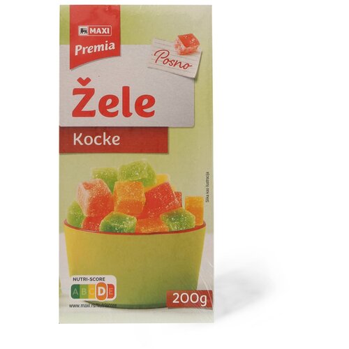 Maxi Zele kocka 200g Cene