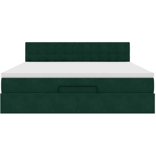  Otomanski krevet s madracem i LED 180x200 cm bar&amp;scaron;unasti Slike