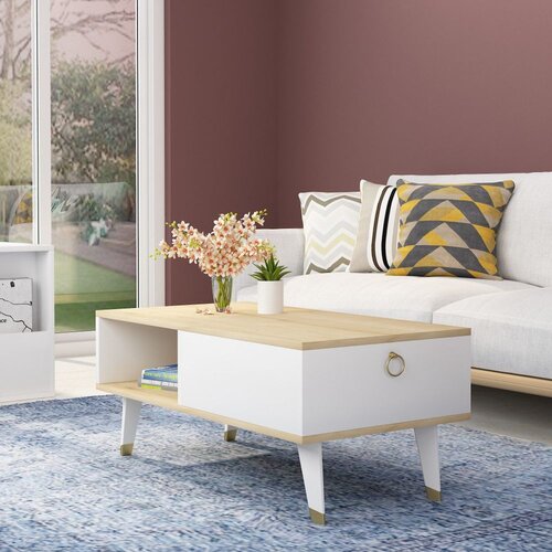 Woody Fashion Hanah Home Sto za kafu Delux 475OLV1334 Slike