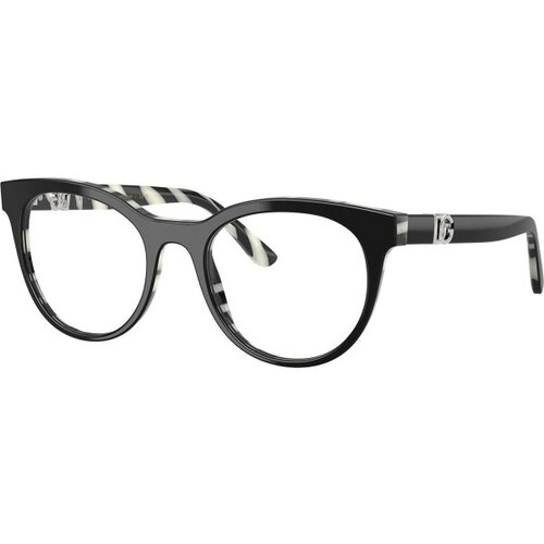 Dolce & Gabbana DG3399 3372 L (52) Črna/Kristalna Cene