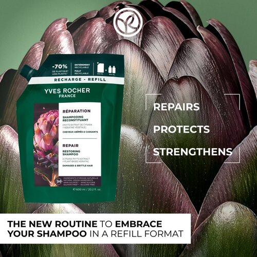 Yves Rocher R&amp;eacute;paration regeneracijski &amp;scaron;ampon 600 ml Slike