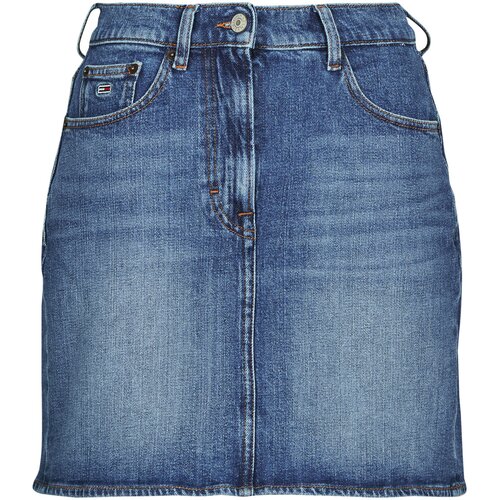 Tommy Jeans Krila MOM SKIRT BI0134 Modra Slike