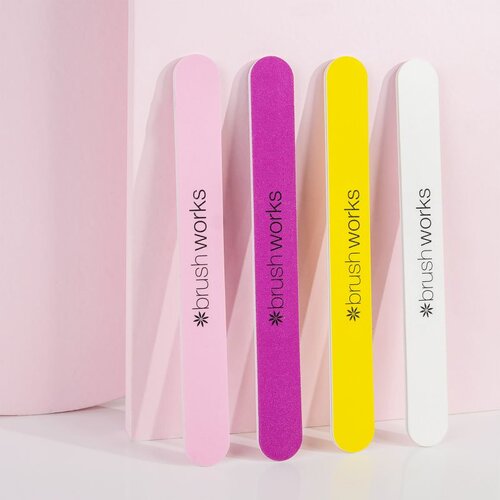 Brushworks Nail Files Coloured set pilic (za nohte) Slike