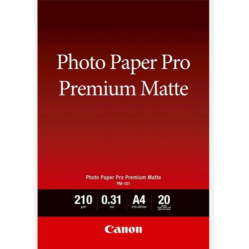 Canon Photo Paper Premium Matte PM101 - A4 - 20L Cene