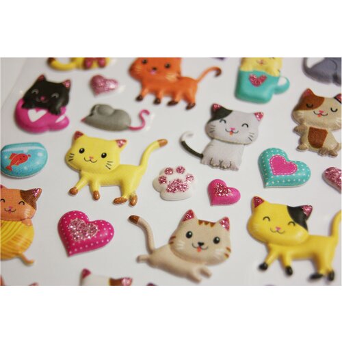 Grupo NALEPKE TWEENY FOAMY CATS PLAYING, (20862764) Slike
