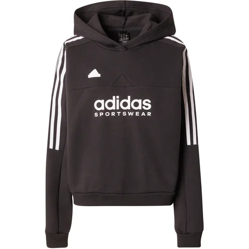 ADIDAS SPORTSWEAR Sportska sweater majica 'TIRO' crna / bijela