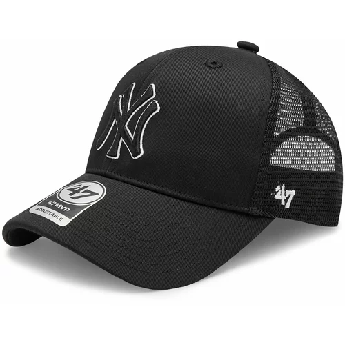 47 Brand Kapa s šiltom Mlb New York Yankees Branson BRANS17CTP Bkaq Black
