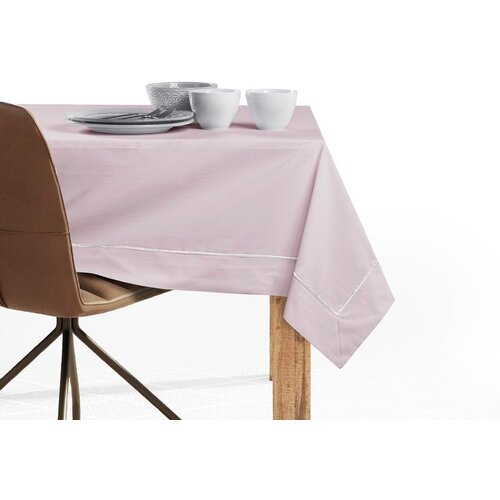 DecoKing stolnjak Pure 140x340 cm, puderasto roza Slike