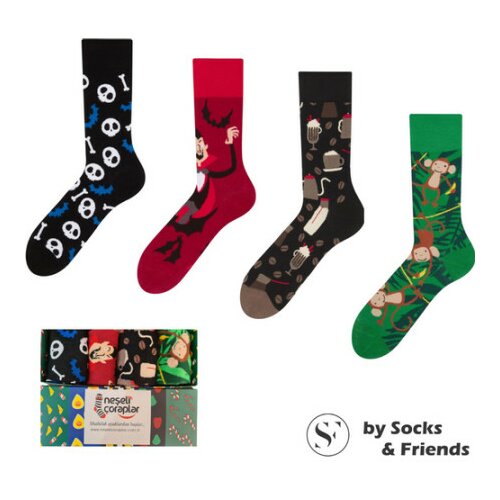 Socks set čarapa za devojčice 4/1 scary and goofy ( 3433 ) Slike