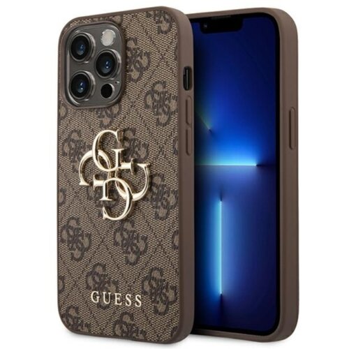  ZAŠTITNA MASKA GUESS 4G BIG METAL LOGO GUHCP14X4GMGBR ZA IPHONE 14 PRO MAX BRAON Cijene