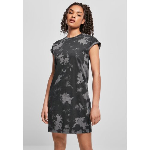 Urban Classics Women&amp;#039;s bleached dress black/grey Slike