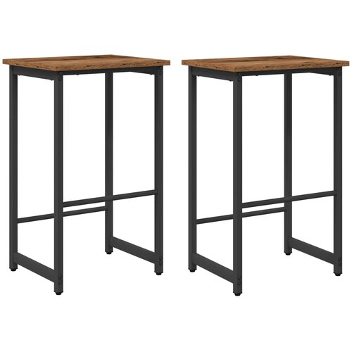  stolica 2 kom. Staro drvo 40 x 32 x 74 cm Slike