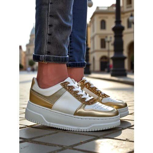 Resti Women's Sneakers with Glitter Qisofi Cene