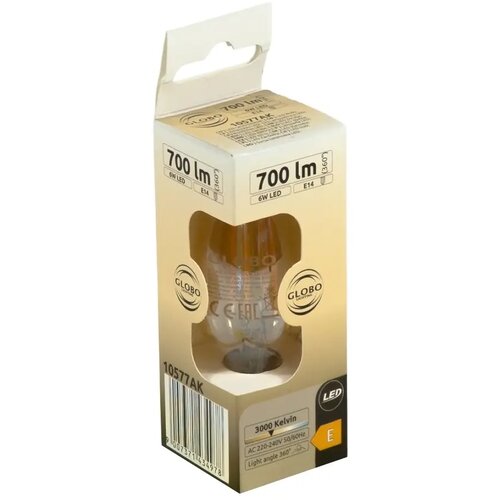 Globo led žarulja E14 6 w 700 lm 3000 k filament Slike