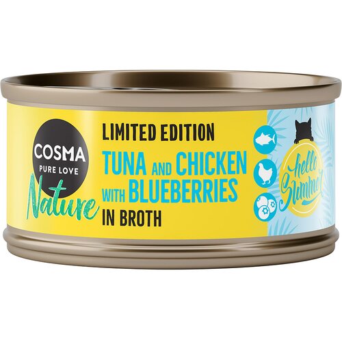Cosma Nature Summer-Edition tuna i piletina s borovnicama - 6 x 70 g Cijene