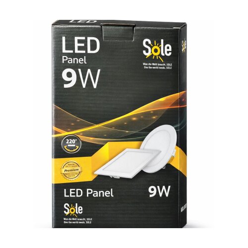 Sole LED PLAFONJERA SQUARE SPLC03 9W 3000K 185-265V Cijene