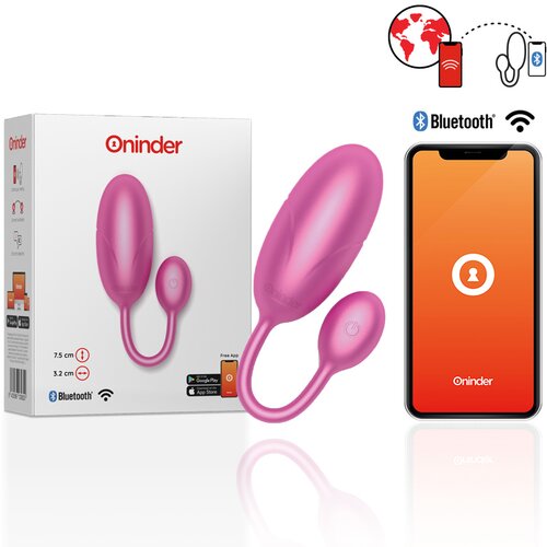 Oninder Tokyo Vibrating Egg Pink Cene