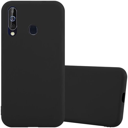 Cadorabo Ohi&scaron;je, združljiv s Samsungom v Candy Black - Za&scaron;čitni pokrov, narejen iz fleksibilnega silikona TPU, (20574857) Cene