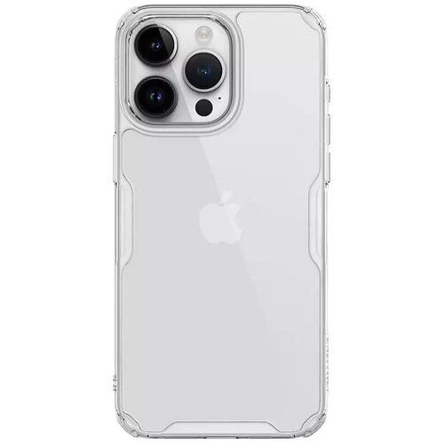 Nillkin torbica nature pro za iphone 15 pro 6.1 transparent Slike