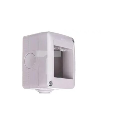GEWISS GW27002 za&amp;scaron;tićeno kući&amp;scaron;te za sistemske uređaje - 2 GANG - RAL 7035 GREI - IP40 Slike