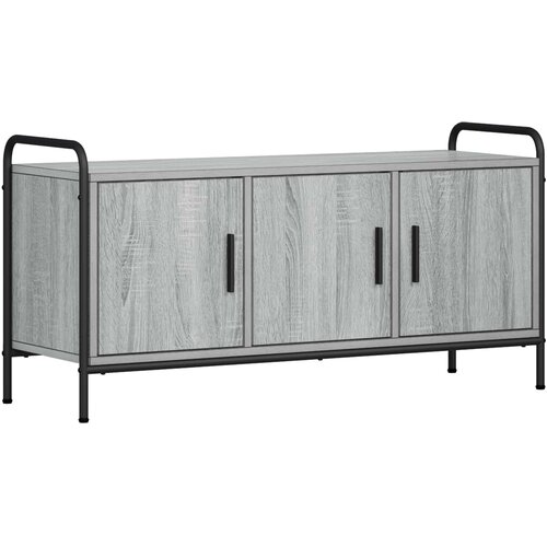  TV ormar 79,5 x 33 x 50 cm Siva Sonoma Konstruirano drvo Slike