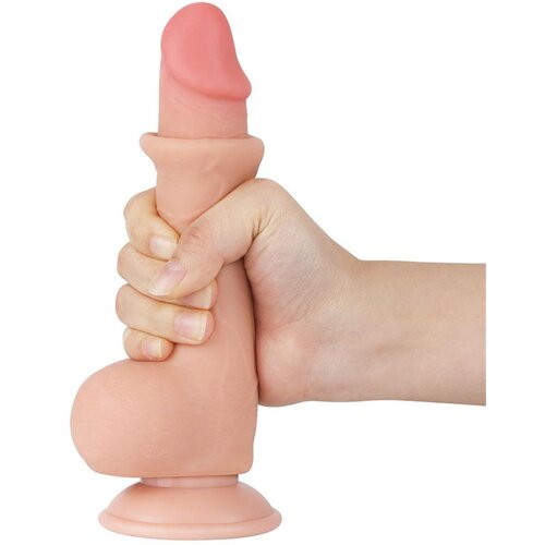 Lovetoy dvojna plast dvojnega drsnega usnja 7.5, (21078181) Slike