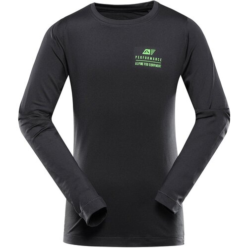 Alpine pro Children&amp;#039;s quick-drying T-shirt LOUSO dk.true gray Slike