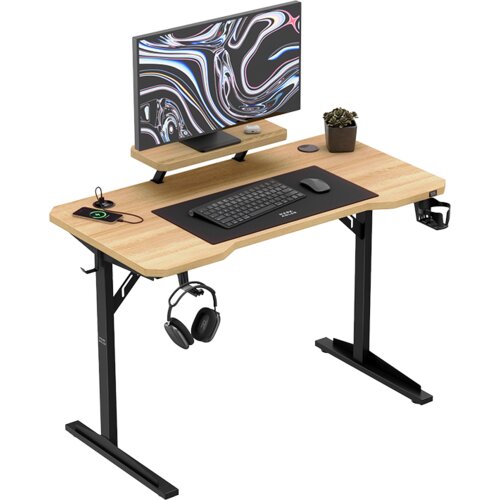 Oblivion gaming oprema Kancelarijski stoMark Adler Leader 5.1 Hrast sa postoljem za monitor Cene