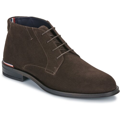 Tommy Hilfiger Pol&amp;scaron;kornji CORE RWB HILFIGER SUEDE L BOOT Kostanjeva Slike