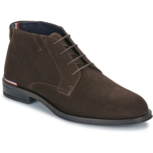 Tommy Hilfiger Polškornji CORE RWB HILFIGER SUEDE L BOOT Kostanjeva