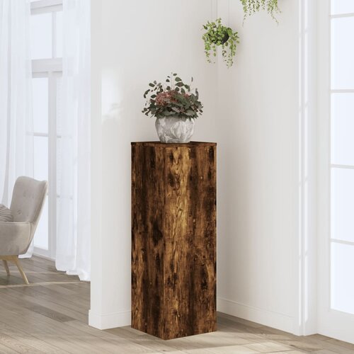 vidaXL Stalak za biljke boja hrasta 33 x 33 x 100 cm konstruirano drvo Cijene