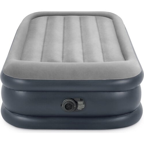 Intex Sofa na naduvavanje 191x99cm, Twin deluxe pillow, Crna Slike