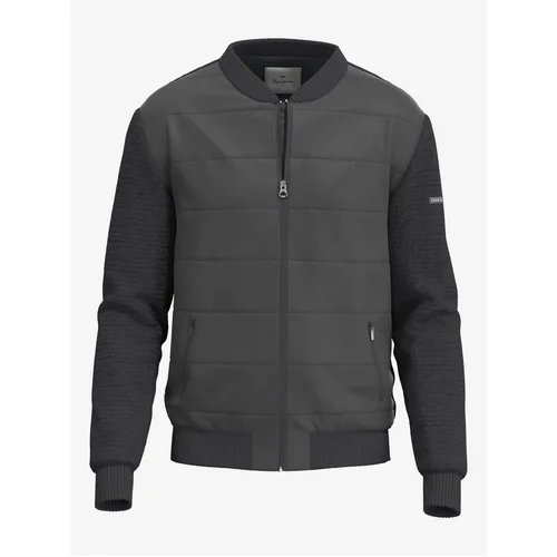 Pepe Jeans Dark gray men's bomber Noel - Mens