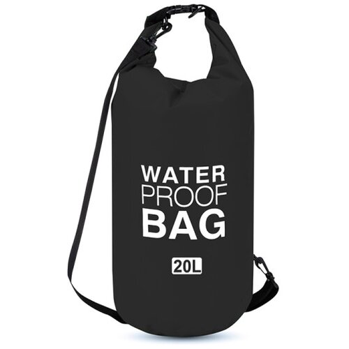  Vodootporna torba dry bag 20L crna Cene